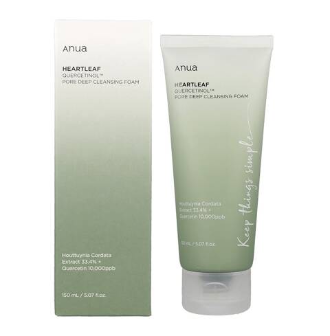 ANUA Heartleaf Quercetinol Pore Deep Cleansing Foam