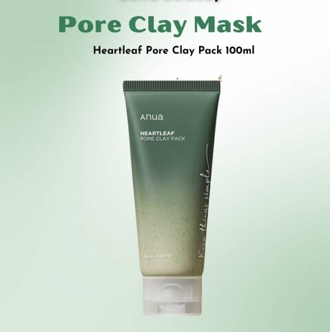 ANUA HEARTLEAF PORE CLAY PACK 